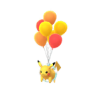 Pikachu - Flying Okinawa - Pokémon GO