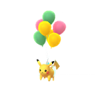 Pikachu - Flying 01 - Pokémon GO