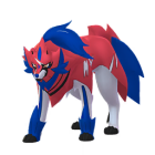 Zamazenta, Crowned Shield form with custom mouth expression