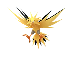 Zapdos Shiny Pokemon Go  Zapdos, Zapdos pokemon, Pokemon go