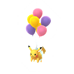 Pikachu - Flying 02 - Female