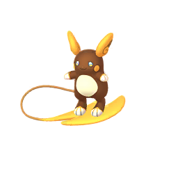 Raichu - Forma de Alola Shiny - Male & Female