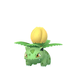 Shiny Bulbasaur, evolution chart, 100% perfect IV stats and