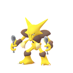 Alakazam type, strengths, weaknesses, evolutions, moves, and stats -  PokéStop.io