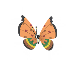 Vivillon - High Plains Shiny - Male & Female